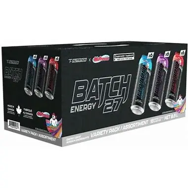 BATCH 27 ENERGY VARIETY PACK 473ML/18CT