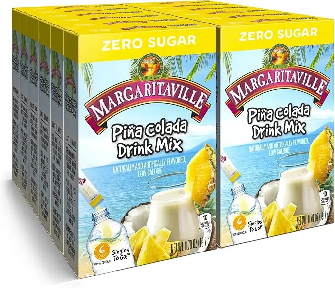 MARGARITAVILLE PINA COLADA DRINK MIX 6CT