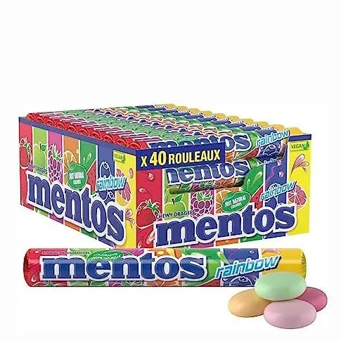 MENTOS RAINBOW 40CT