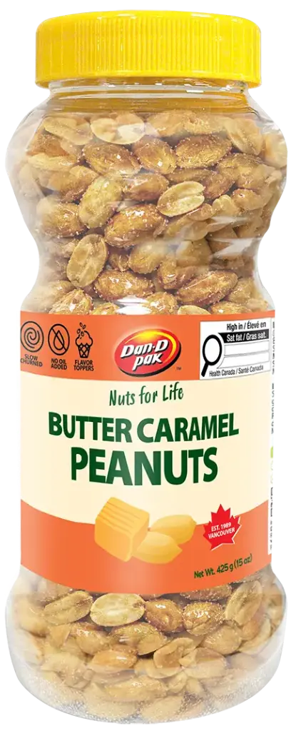 DAN-D BUTTER CARAMEL PEANUTS 425G