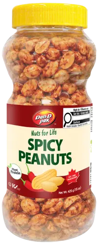 DAN-D BUTTER SPICY PEANUTS 425G