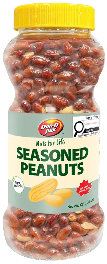 DAN-D BUTTER SEASONED PEANUTS 425G