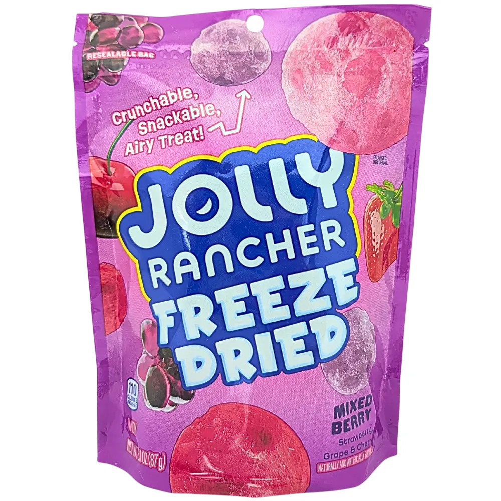 JOLLY RANCHER FREEZE DRIED MIXED BERRY 87G