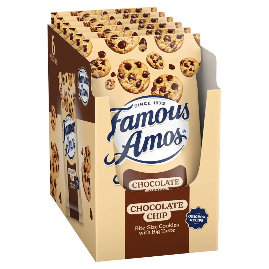 FAMOUS AMOS CHOCOLATE CHIP 6CT
