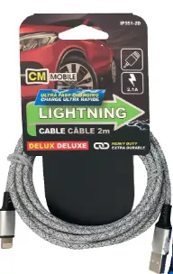 USB TO IPHONE CABLE 2M 