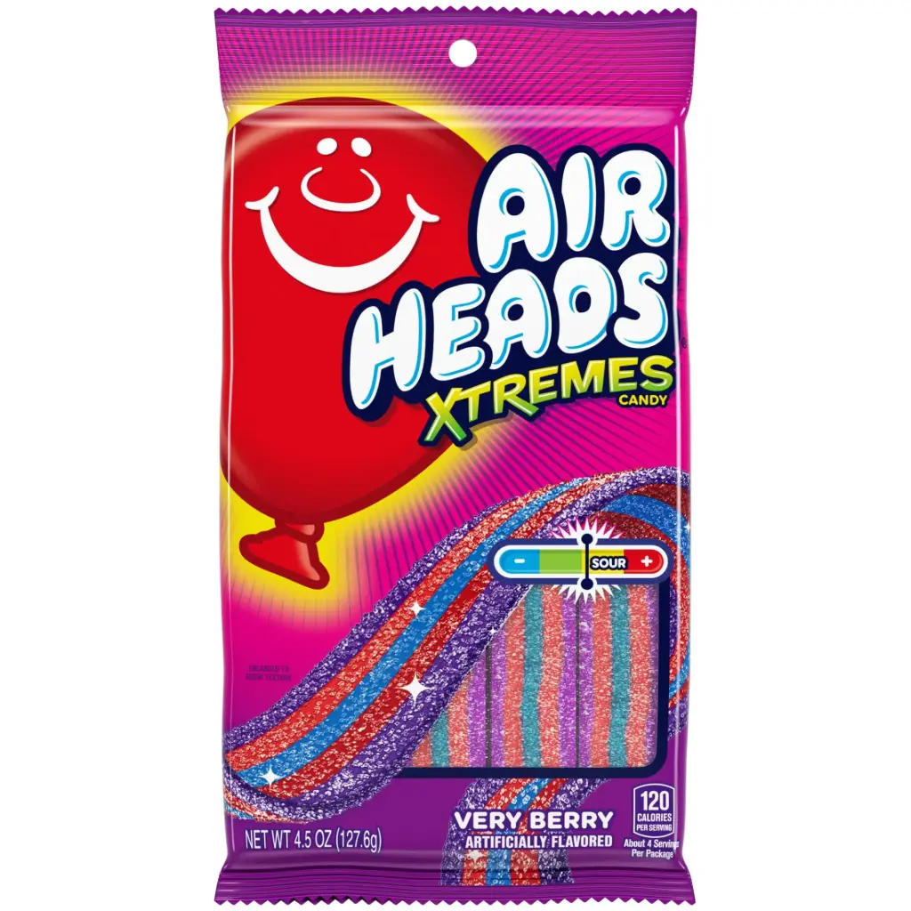 AIRHEADS XTREMES BELTS VERY BERRY PEG BEG 128G