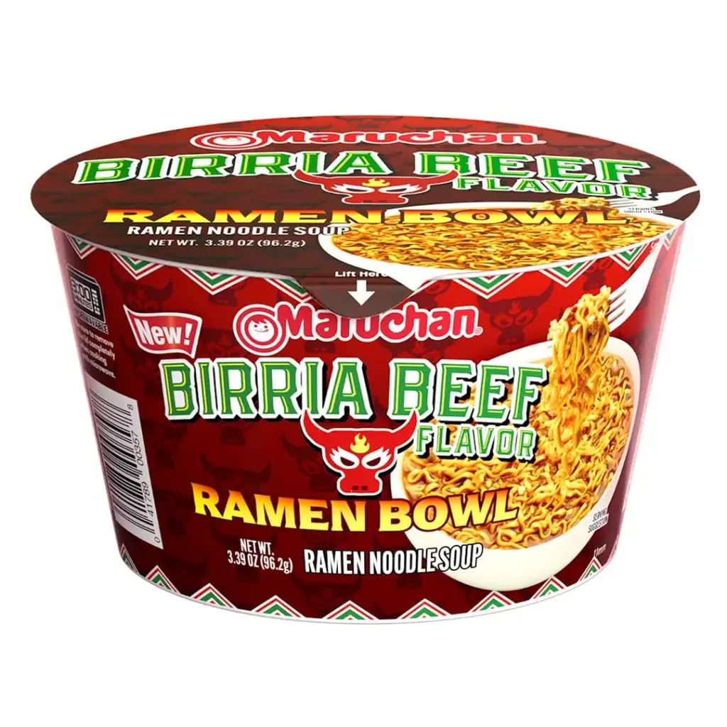MARUCHAN BIRRIA BEEF RAMEN BOWL 100G 