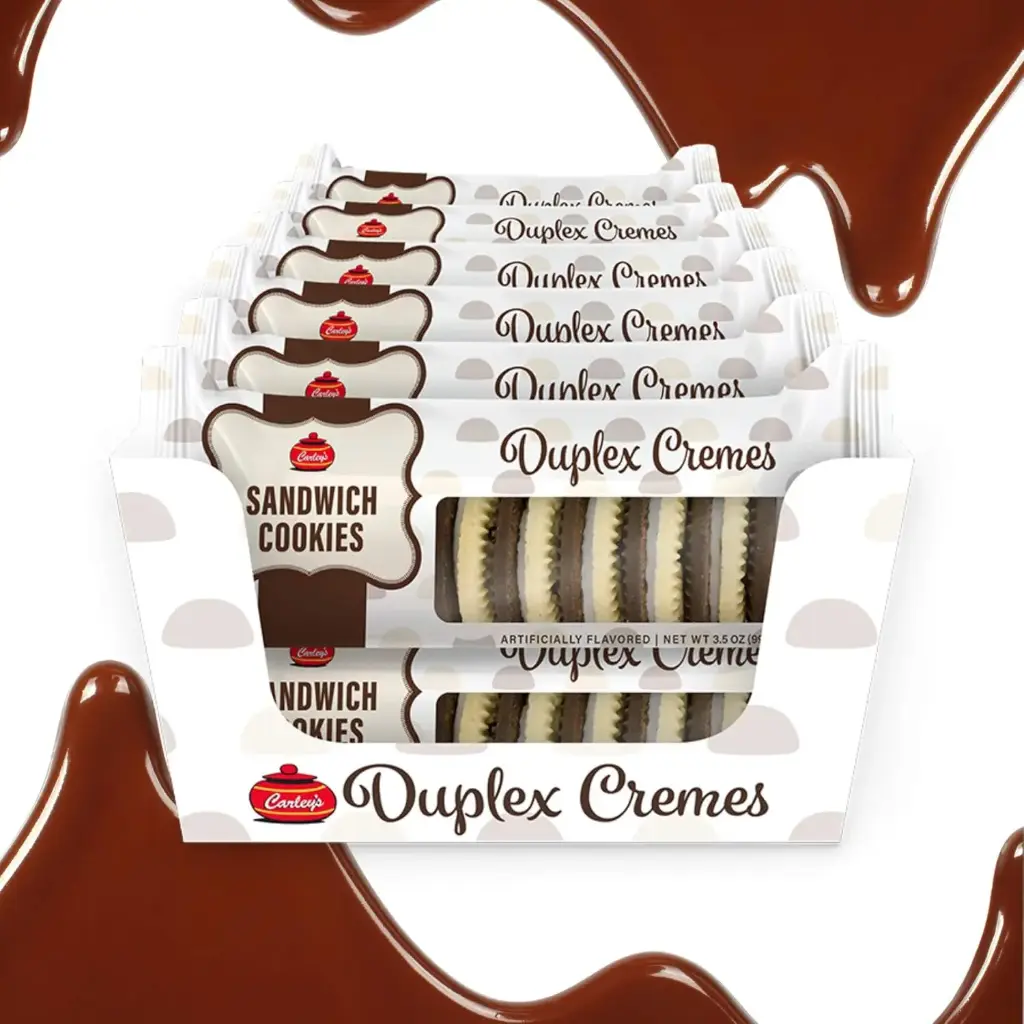 CARLEY'S SANDWICH COOKIES DUPLEX CREMES 12CT