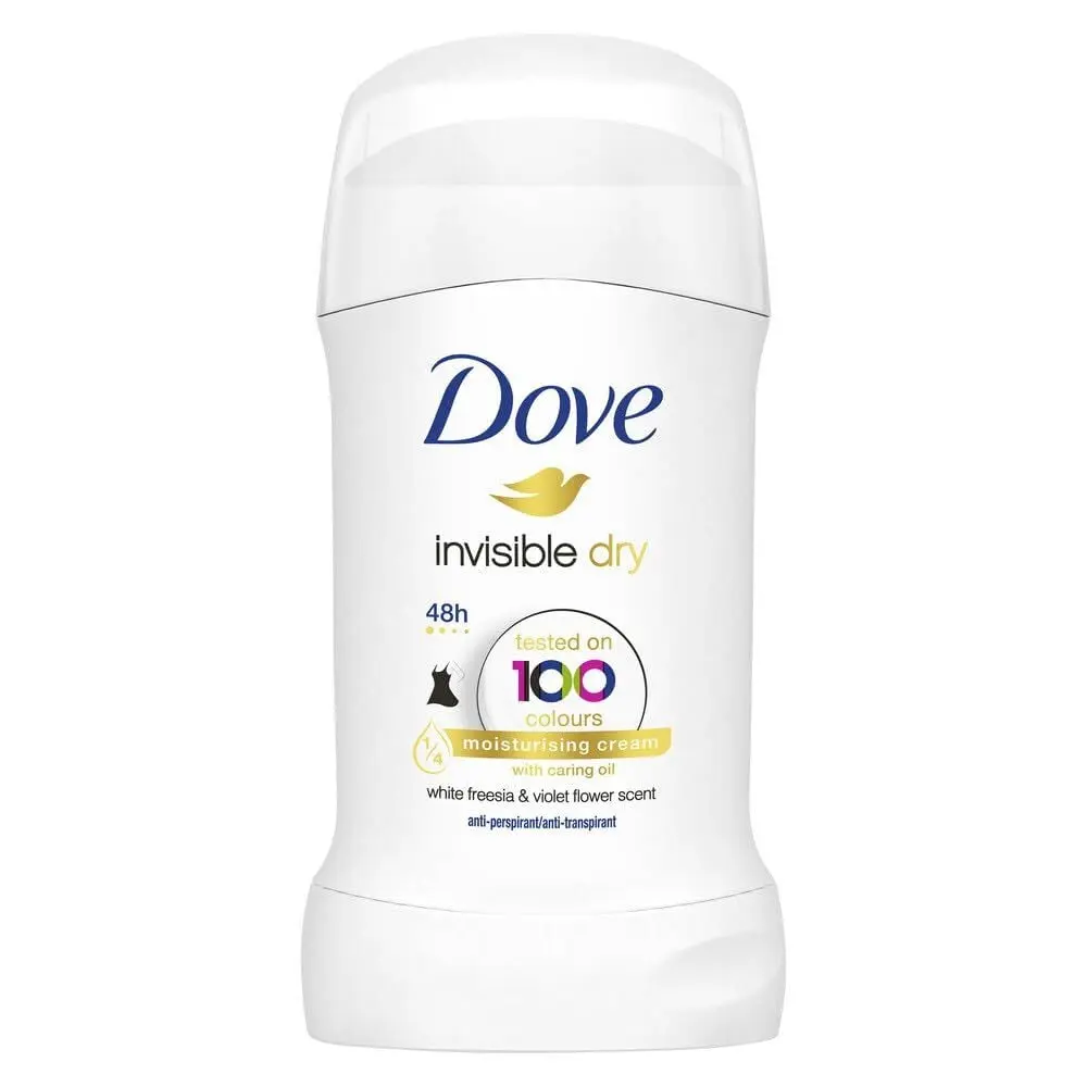 DOVE DEODORANT STICK INVISIBLE DRY 40G 