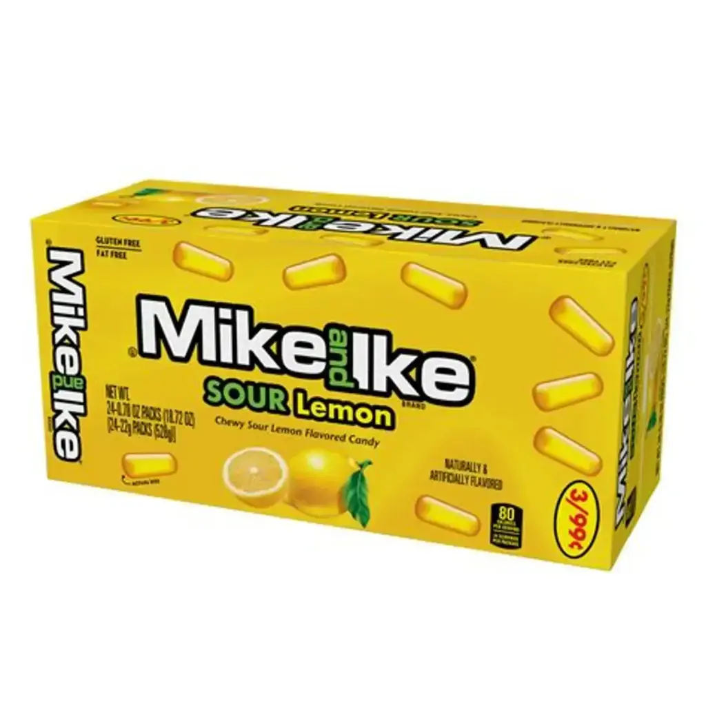 MIKE & IKE SOUR LEMON 24CT 