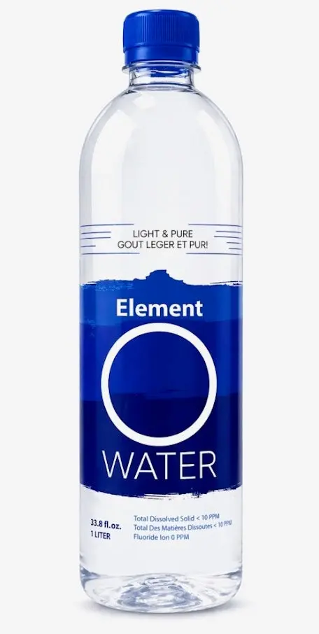 ELEMENT OXYGENATED WATER 1L/12CT