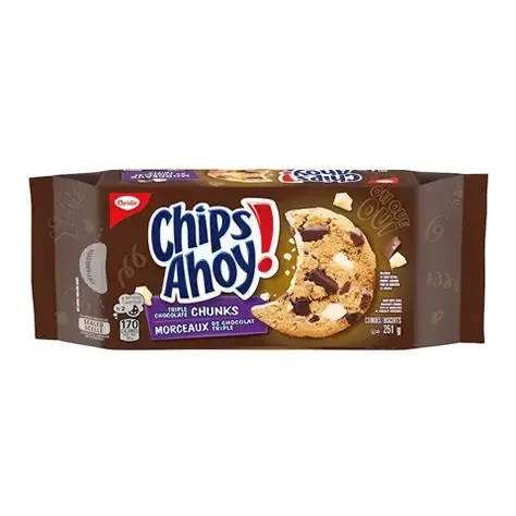 CHIPS AHOY TRIPLE CHOCOLATE CHUNK 251G  