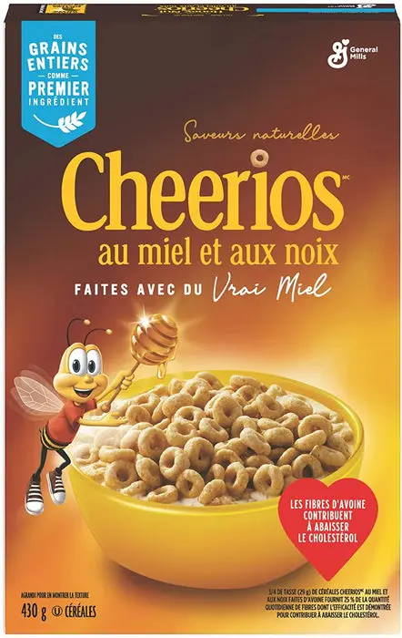 GEN MILLS HONEY NUT CHEERIOS 430G