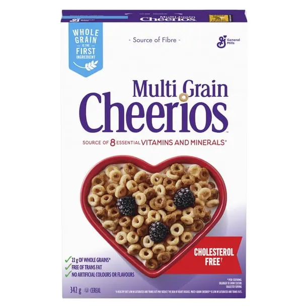 GEN MILLS CHEERIOS MULTI GRAIN 342G