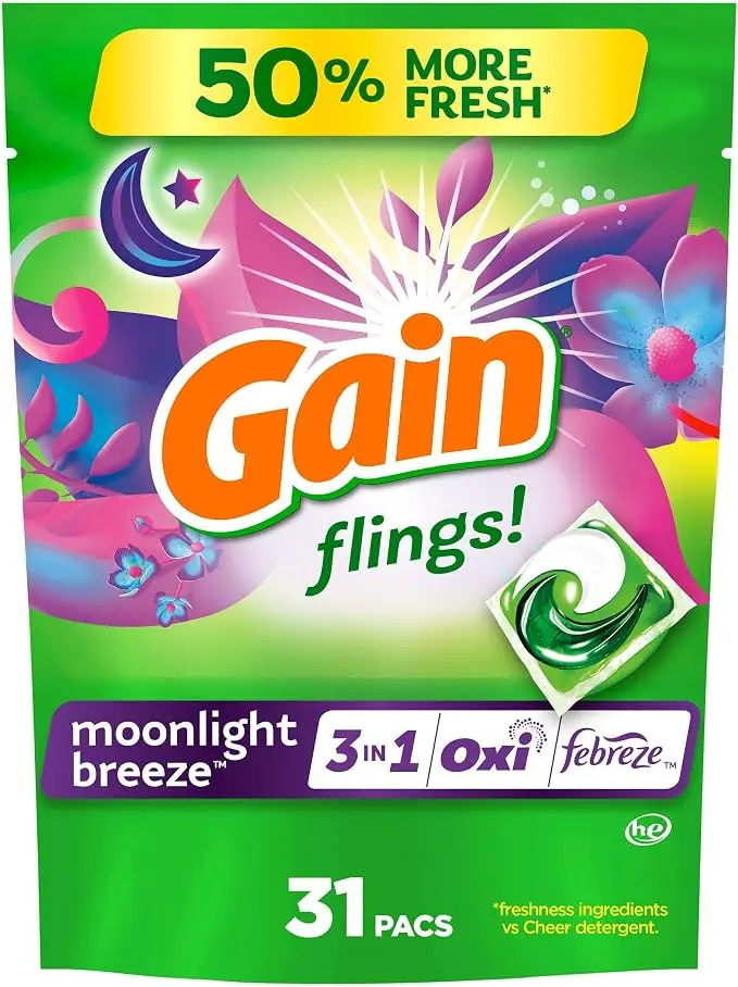 GAIN PODS 3 IN 1 MOONLIGHT BREEZE /31CT 