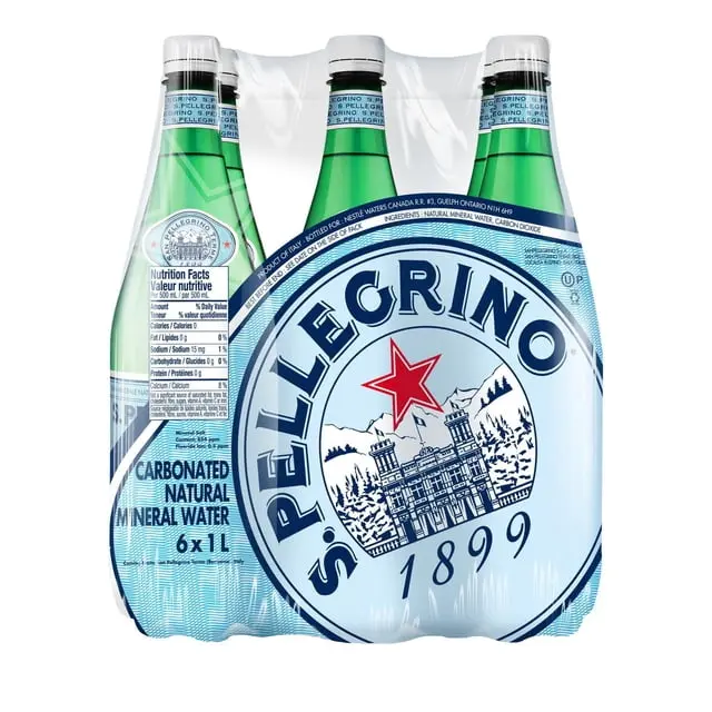 SAN PELLEGRINO SPARKLING WATER 1L/6CT
