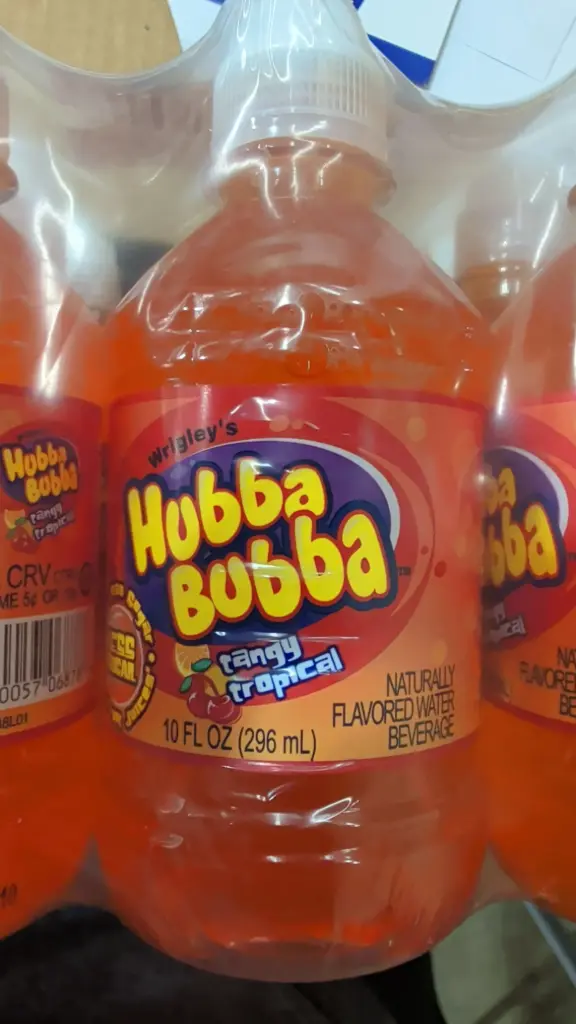 HUBBA BUBBA TANGY TROPICAL 296ML/12CT 
