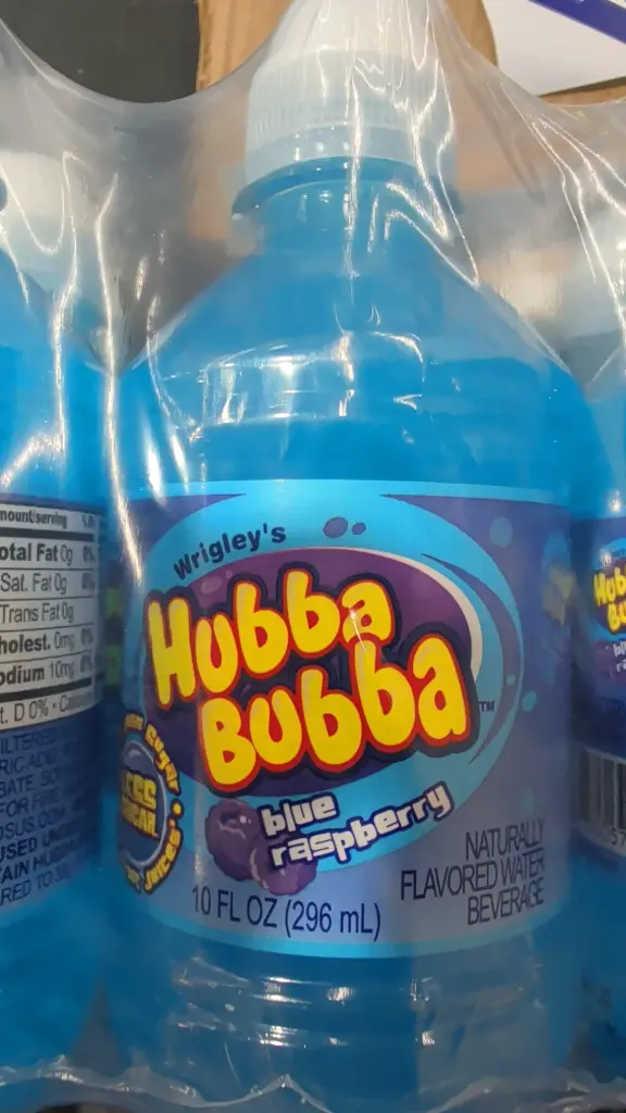 HUBBA BUBBA BLUE RASPBERRY 296ML/12CT  