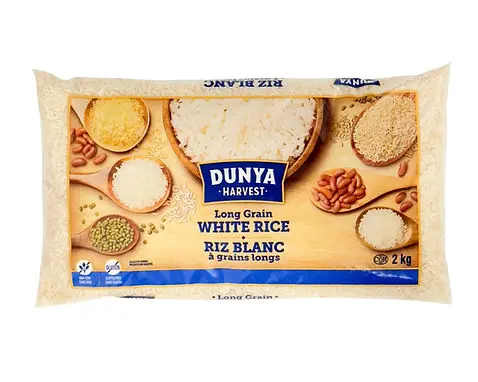 DUNYA WHITE RICE 2KG