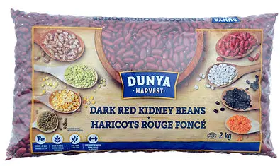 DUNYA HARVEST DARK RED KIDNEY BEANS 2KG