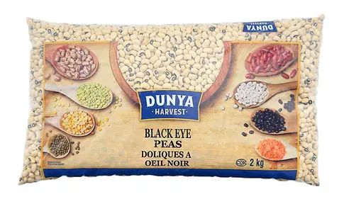 DUNYA HARVEST BLACKEYE PEAS 2KG 