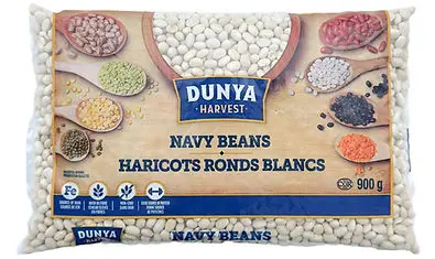 DUNYA HARVEST NAVY BEANS 900G