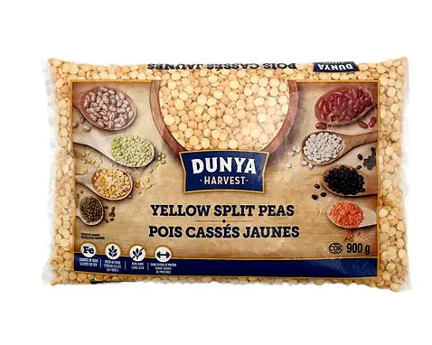 DUNYA HARVEST YELLOW SPLIT PEAS 900G