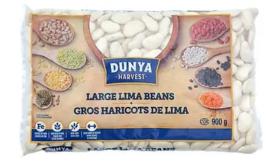 DUNYA HARVEST LARGE LIMA BEANS 900G
