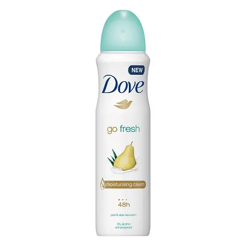 DOVE BODY SPRAY GO FRESH PEAR & ALOE 150ML 