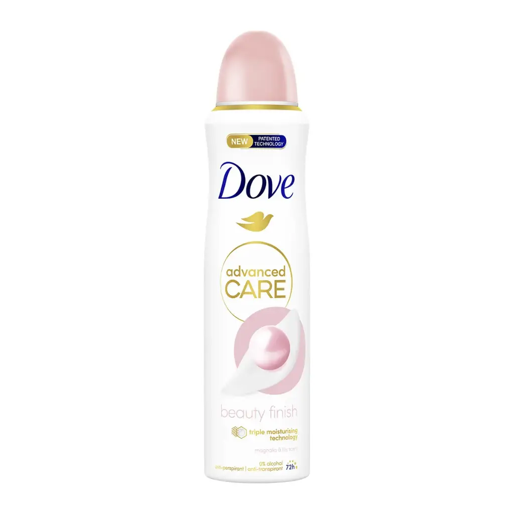 DOVE BODY SPRAY BEAUTY FINISH/150ML  