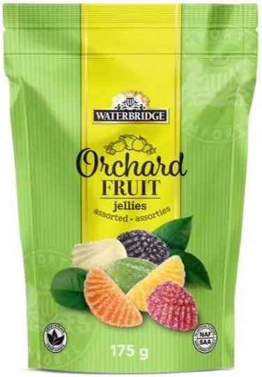 WB ORCHARD FRUIT JELLIES 175G