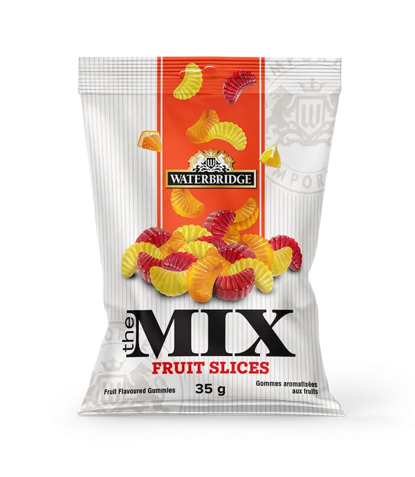 WATERBRIDGE THE MIX FRUIT SLICES TRIAL SIZE 35G  