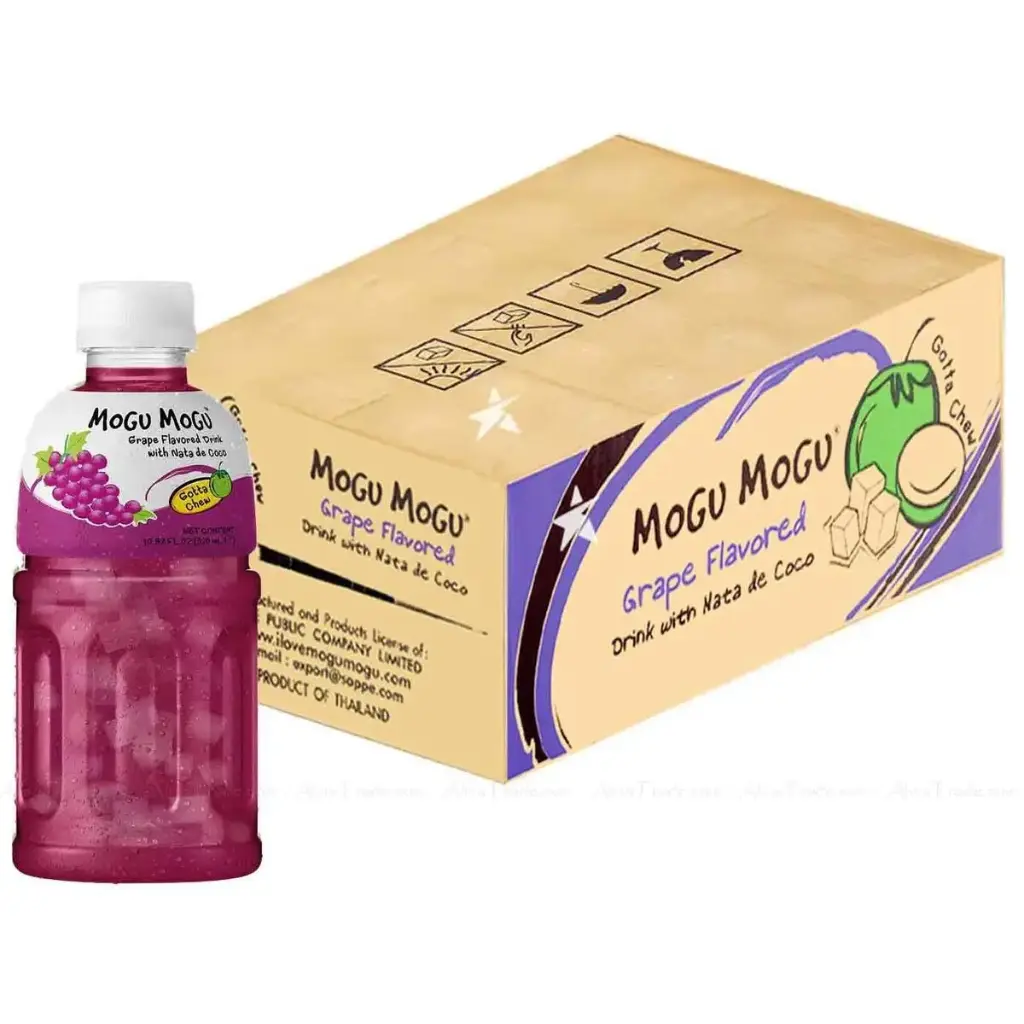 MOGU MOGU GRAPE 320ML/24CT 