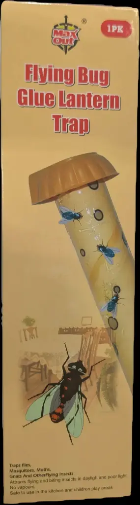 FLYING BUGS GLUE LANTERN TRAPS / 1PK