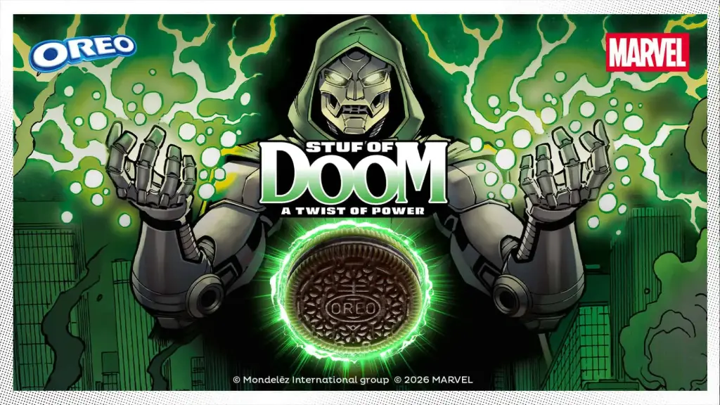 OREO STUF OF DR.DOOM A TWIST OF POWER 303G