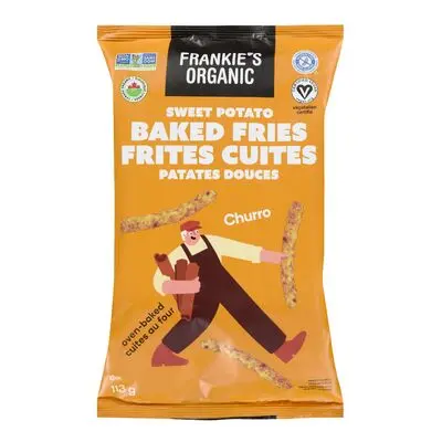 FRANKIE'S ORGANIC PUFFS SWEET POTATO FRIES 113G 