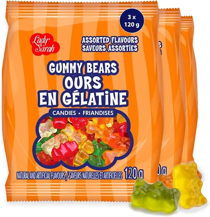 LADY SARAH GUMMY BEARS 120G