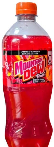 MOUNTAIN DEW LIMITED EDITION TROLLI CHERRY LEMON 591ML