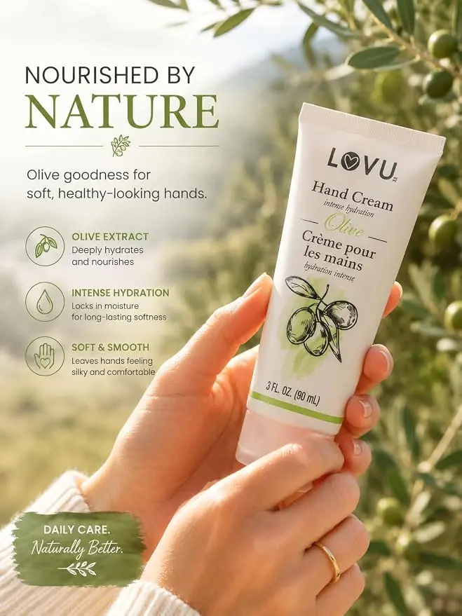 LOVU HAND CREAM OLIVE 90ML 