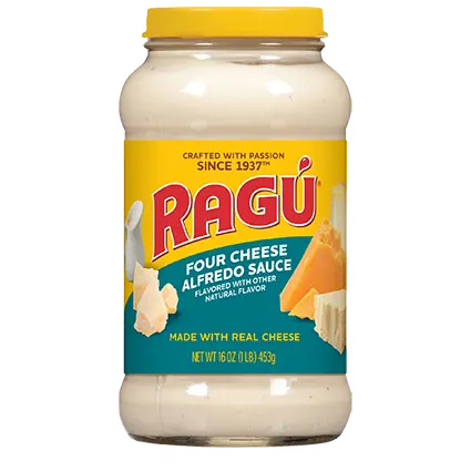 RAGU FOUR CHEESE SAUCE 453G (US) 