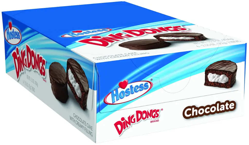 HOSTESS DINGDONGS CHOCOLATE CAKES (U) 