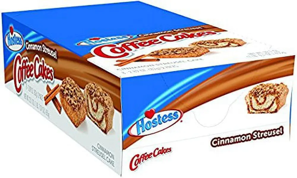 HOSTESS COFFEE CAKES CINNAMON STREUSEL 82G/8CT (U) 