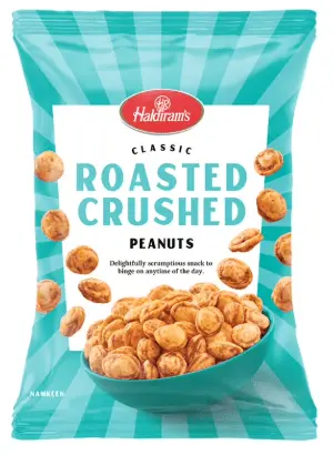 HALDIRAM ROASTED CRUSHED PEANUTS 150G