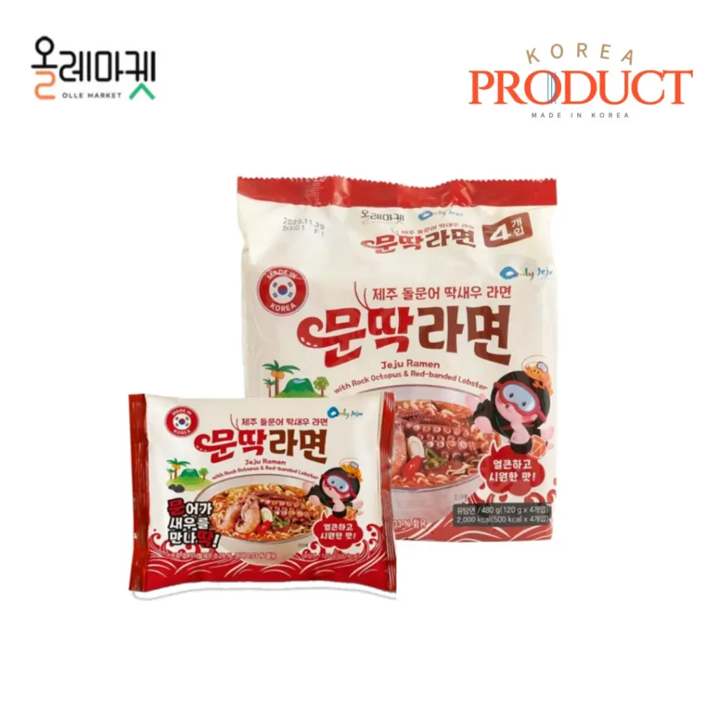 OLLEMARKET MOONDAK RAMEN 120G/4CT