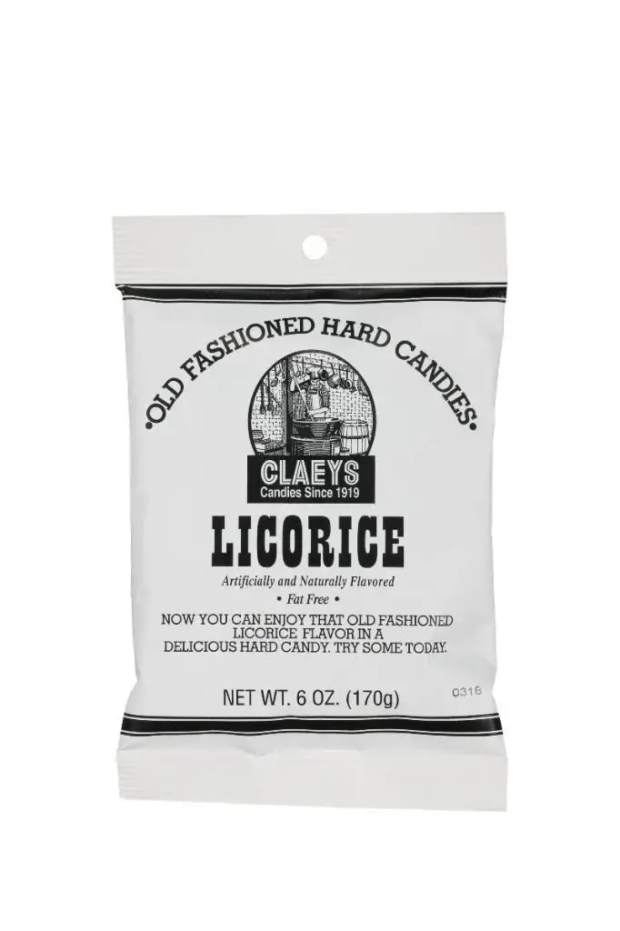 CLAEYS LICORICE OLD FASHIONED HARD CANDIES 170G