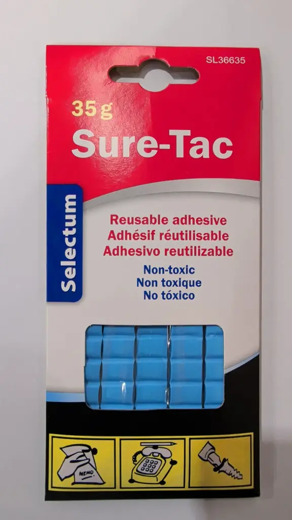SURETAC REUSABLE ADHESIVE