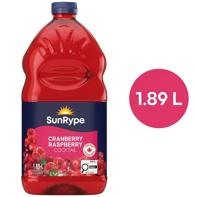 SUNRYPE CRANBRRY COCKTAIL 1.89L 