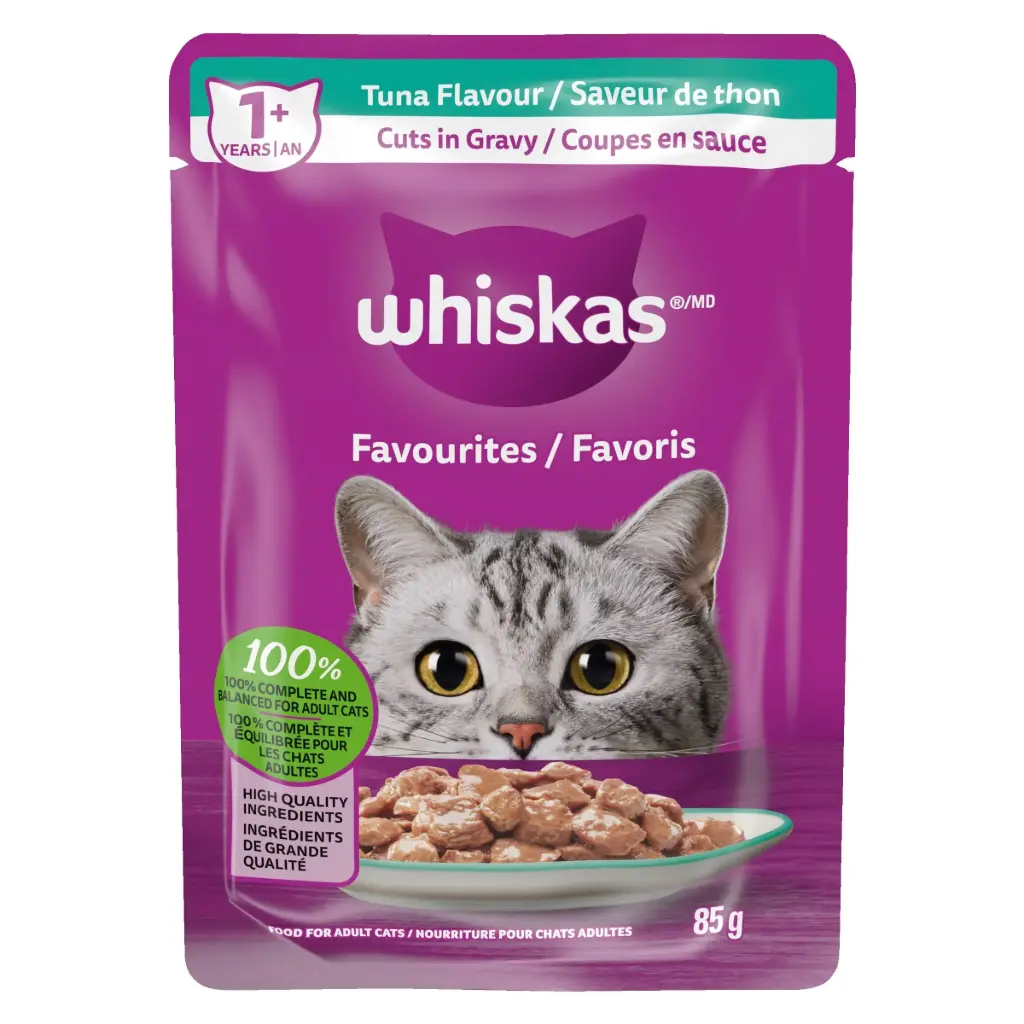 WHISKAS WET ADULT CAT FOOD CHICKEN 85G