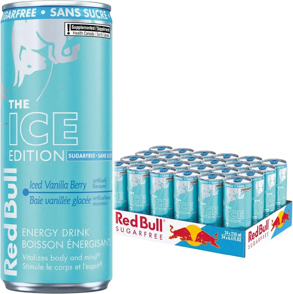 RED BULL WINTER EDITION SUGAR FREE 250ML/24CT
