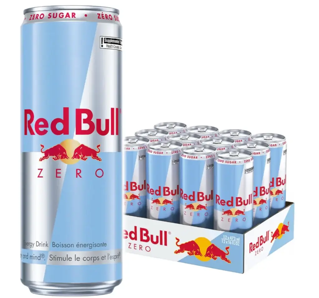 RED BULL ZERO SUGAR 473ML/12CT (CAN) 